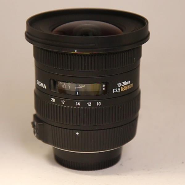 Used Sigma 10-20mm f/3.5 EX DC HSM Lens Nikon F
