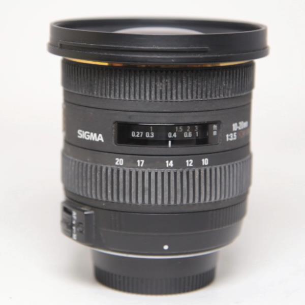 Used Sigma 10-20mm f/3.5 EX DC HSM Lens Nikon F