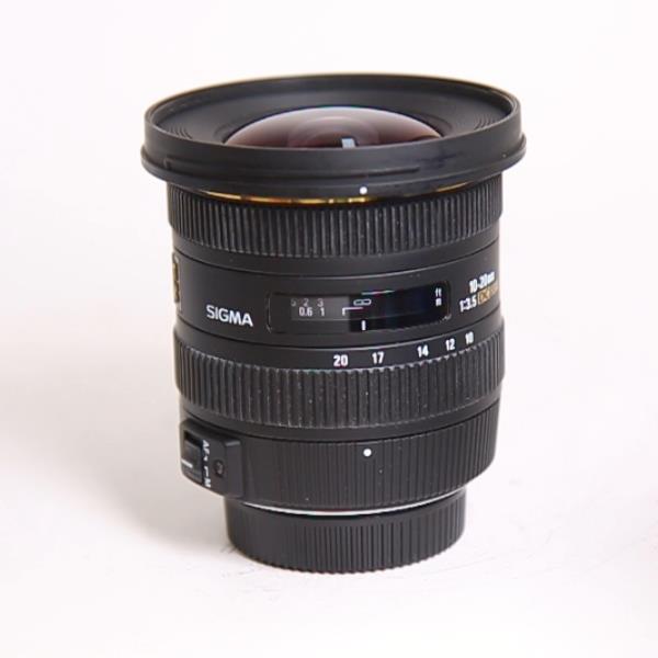 Used Sigma 10-20mm f/3.5 EX DC HSM Lens Nikon F