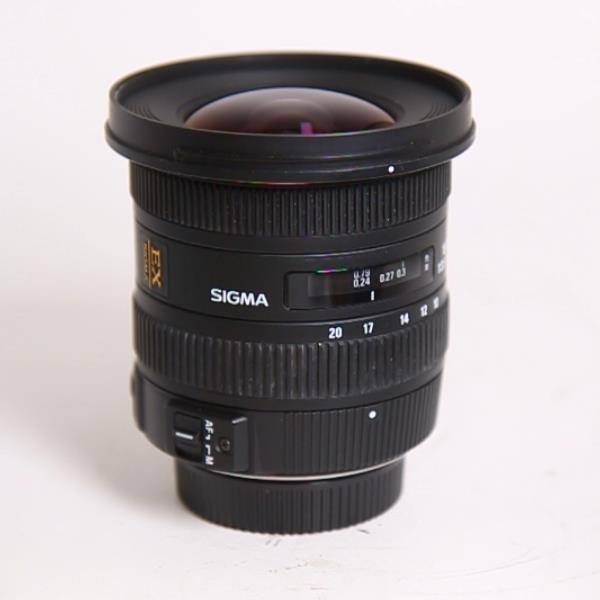 Used Sigma 10-20mm f/3.5 EX DC HSM Lens Nikon F