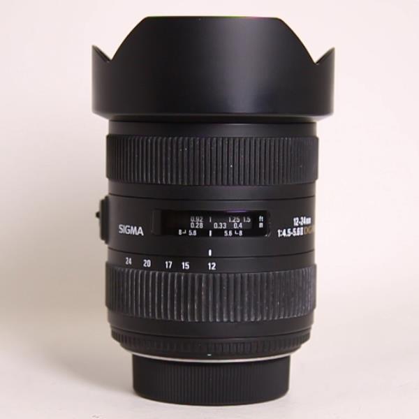 Used Sigma 12-24mm f/4.5-5.6 II DG HSM - Nikon Fit