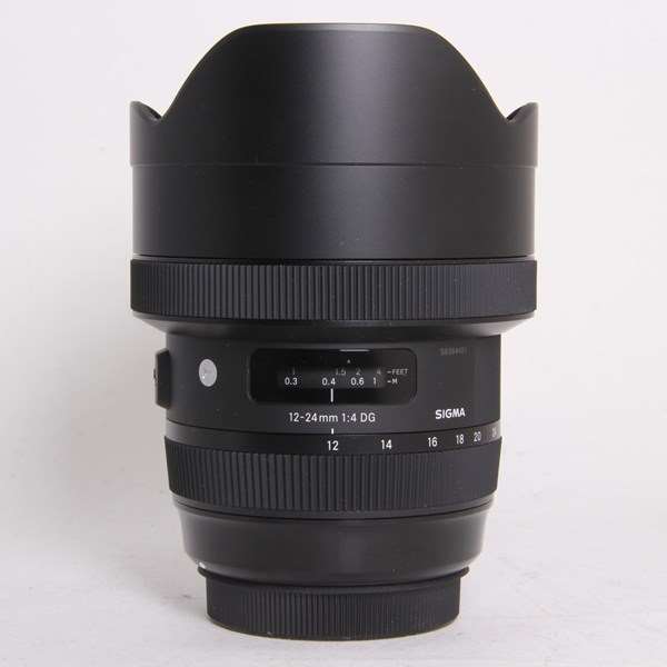 Used Sigma 12-24mm f/4 DG HSM Art Lens Canon EF
