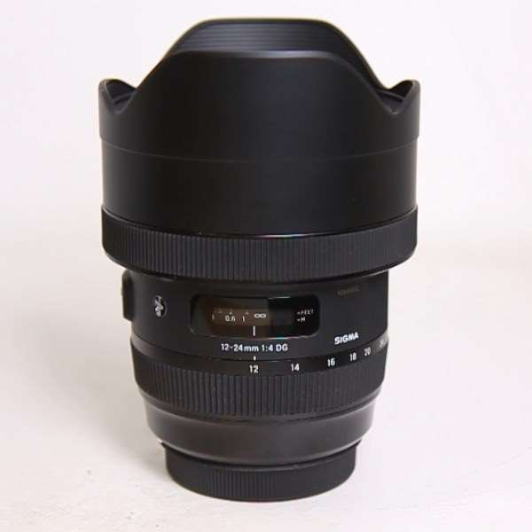 Used Sigma 12-24mm f/4 DG HSM Art Lens Canon EF