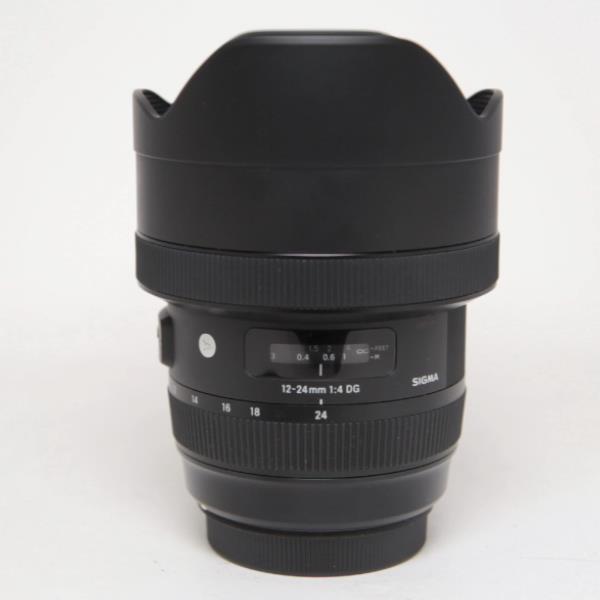 Used Sigma 12-24mm f/4 DG HSM Art Lens Canon EF
