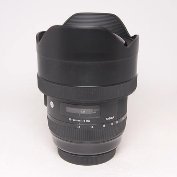 Used Sigma 12-24mm f/4 DG HSM Art Lens Canon EF