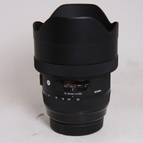 Used Sigma 12-24mm f/4 DG HSM Art Lens Canon EF