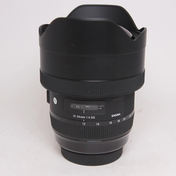 Used Sigma 12-24mm f/4 DG HSM Art Lens Canon EF