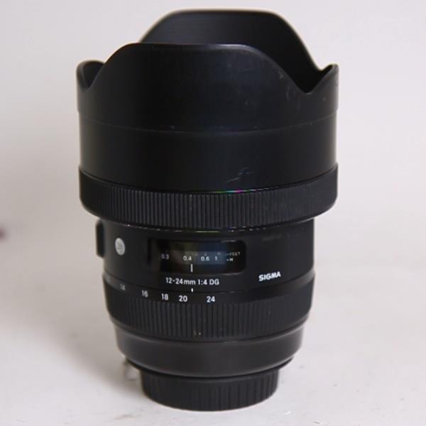 Used Sigma 12-24mm f/4 DG HSM Art Lens Canon EF