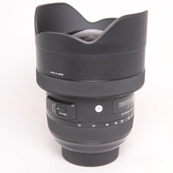 Used Sigma 12-24mm f/4 DG HSM Art Lens Nikon F