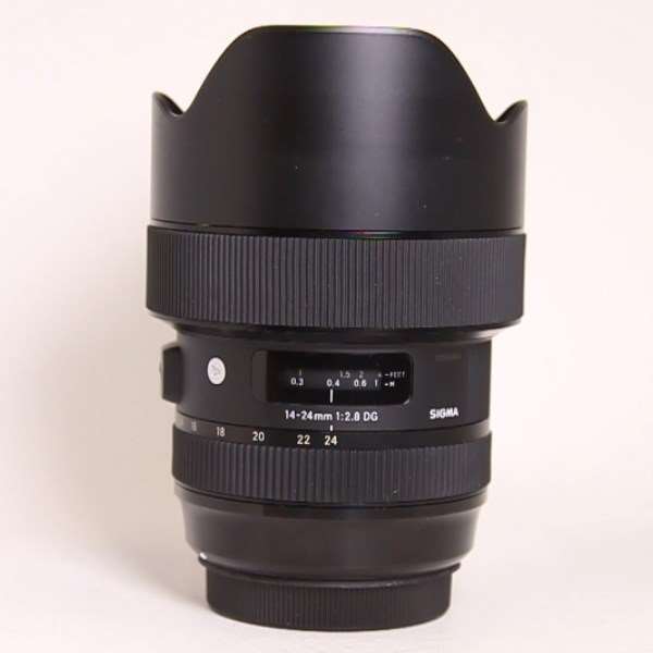 Used Sigma 14-24mm f/2.8 DG HSM Art Lens Canon EF