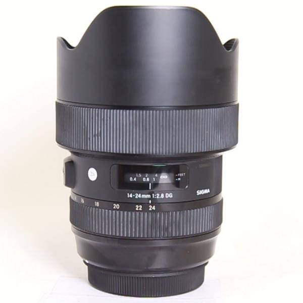 Used Sigma 14-24mm f/2.8 DG HSM Art Lens Canon EF