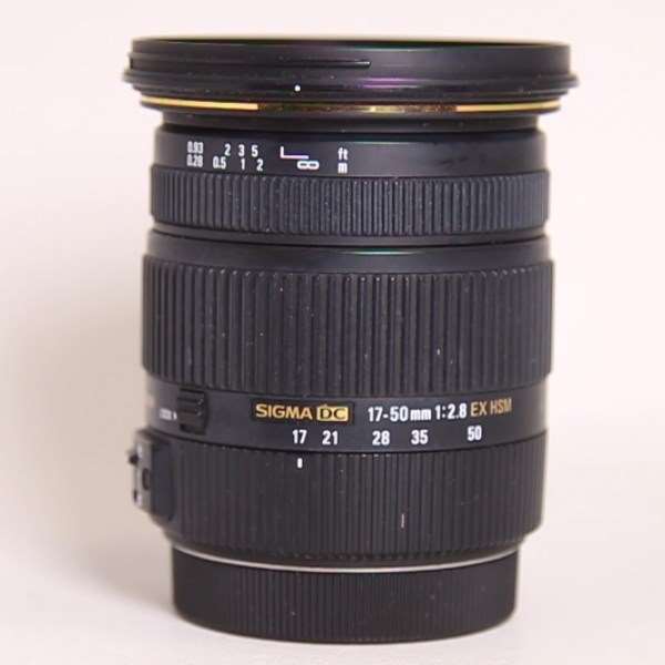 Used Sigma 17-50mm f/2.8 EX DC OS HSM Lens Canon EF