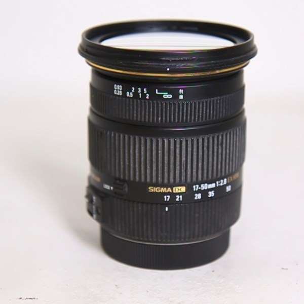 Used Sigma 17-50mm f/2.8 EX DC OS HSM Lens Canon EF