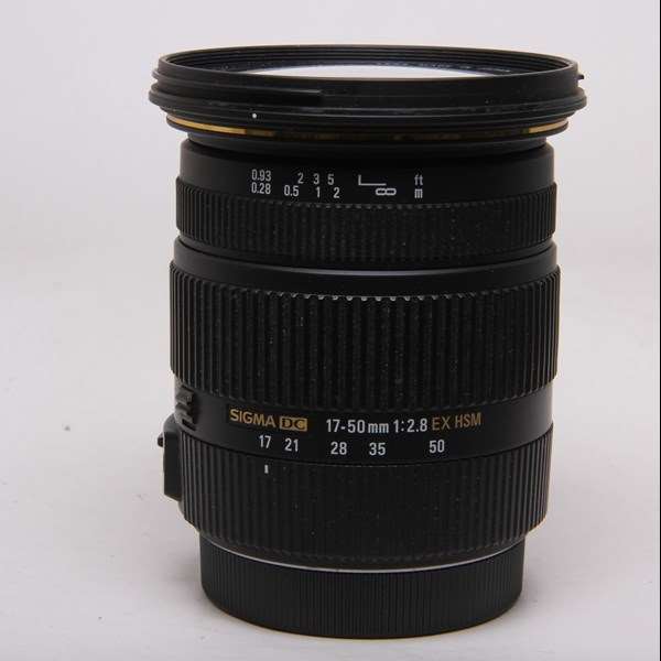 Used Sigma 17-50mm f/2.8 EX DC OS HSM Lens Canon EF