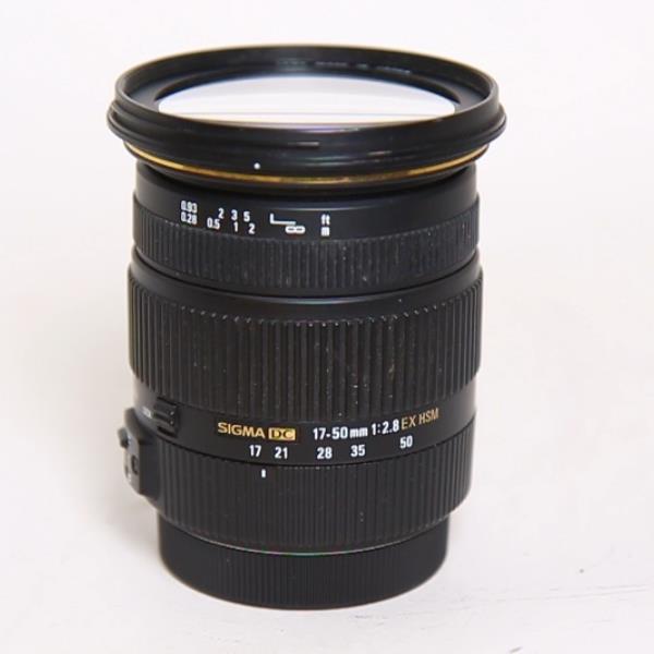 Used Sigma 17-50mm f/2.8 EX DC OS HSM Lens Canon EF
