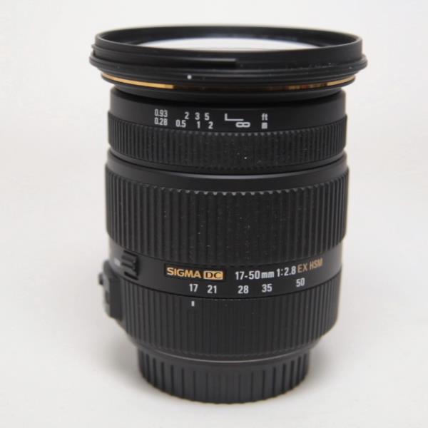 Used Sigma 17-50mm f/2.8 EX DC OS HSM Lens Canon EF