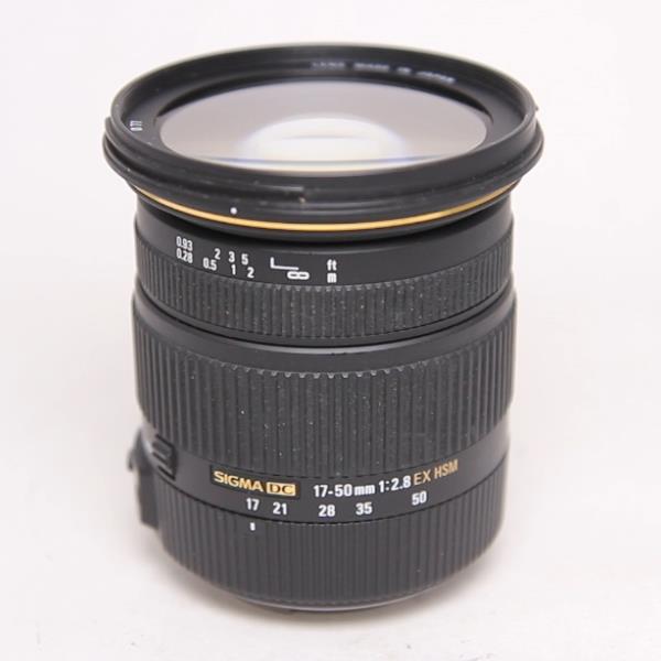 Used Sigma 17-50mm f/2.8 EX DC OS HSM Lens Canon EF