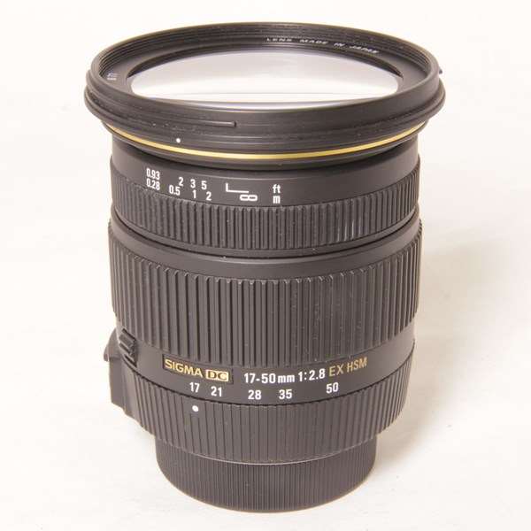 Used Sigma 17-50mm f/2.8 EX DC OS HSM Lens Nikon F
