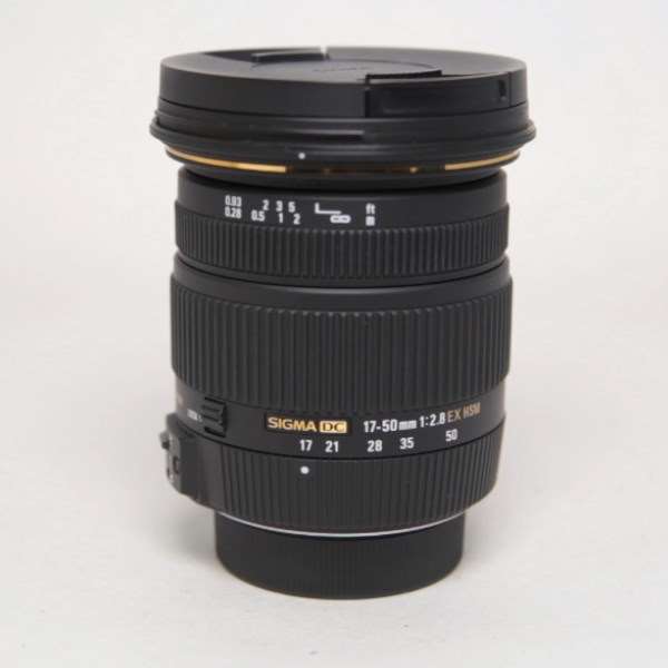 Used Sigma 17-50mm f/2.8 EX DC OS HSM Lens Nikon F