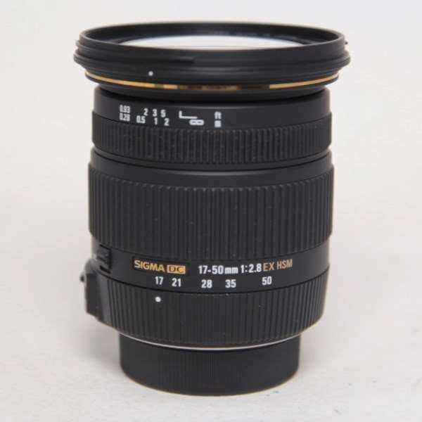 Used Sigma 17-50mm f/2.8 EX DC OS HSM Lens Nikon F