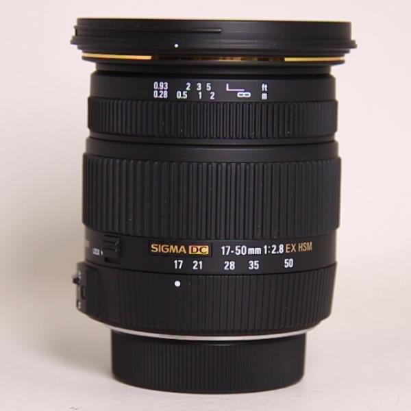 Used Sigma 17-50mm f/2.8 EX DC OS HSM Lens Nikon F