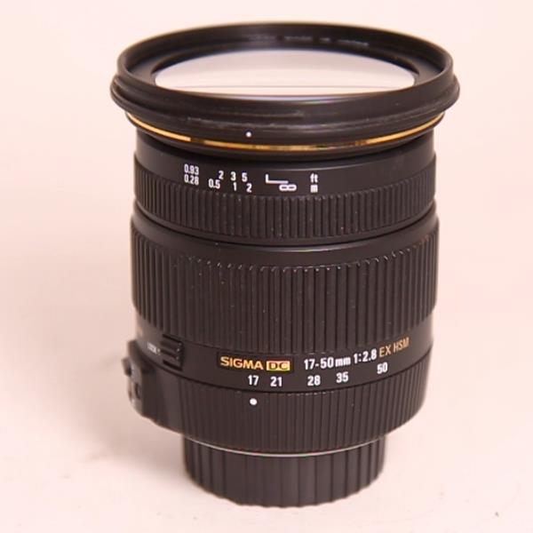 Used Sigma 17-50mm f/2.8 EX DC OS HSM Lens Nikon F