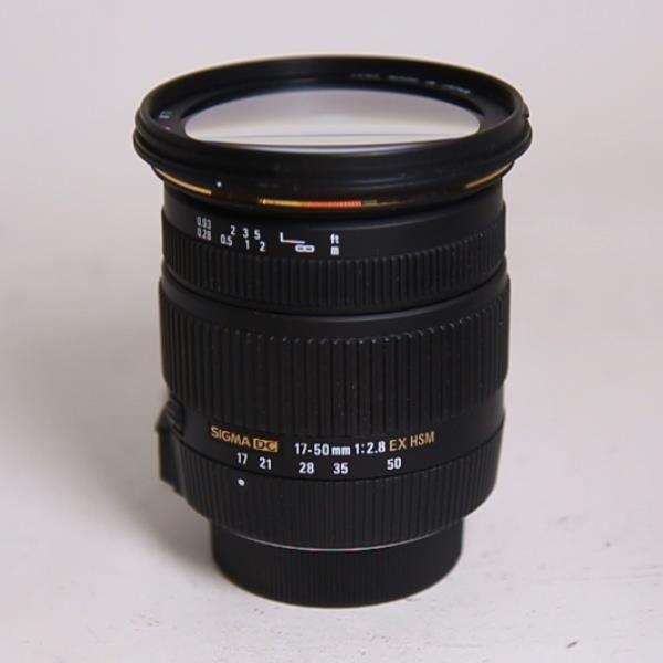 Used Sigma 17-50mm f/2.8 EX DC OS HSM Lens Nikon F