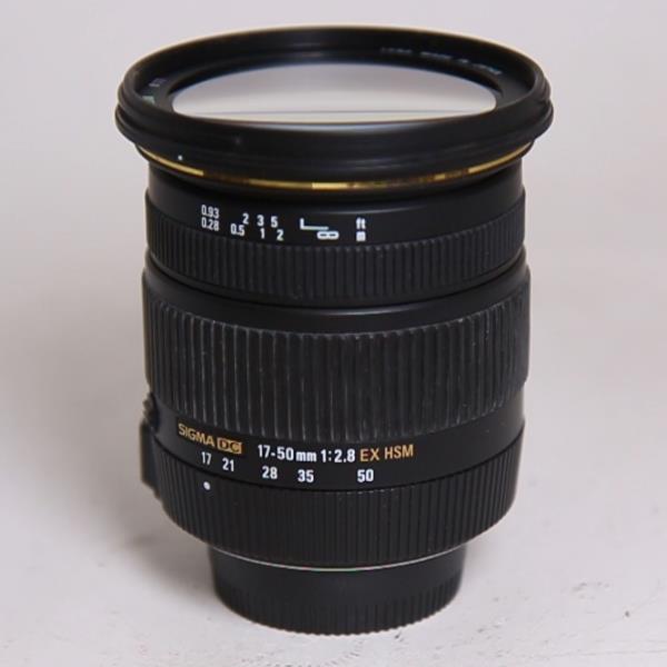 Used Sigma 17-50mm f/2.8 EX DC OS HSM Lens Nikon F