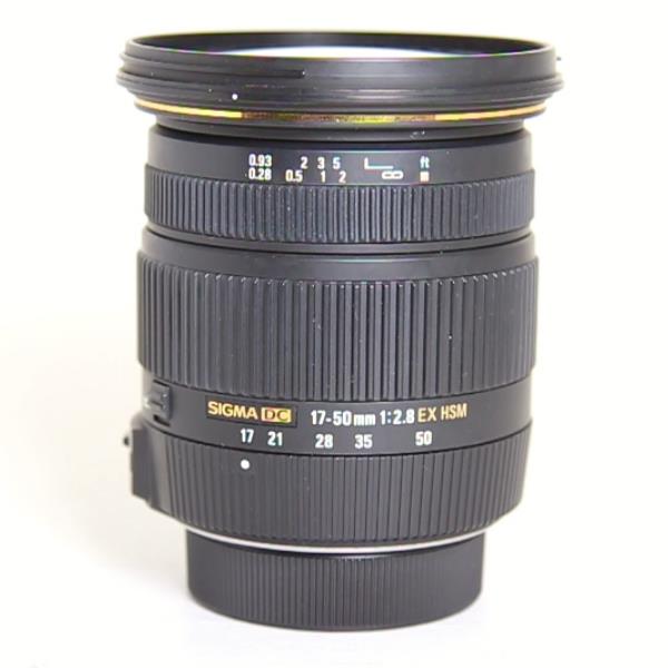Used Sigma 17-50mm f/2.8 EX DC OS HSM Lens Nikon F
