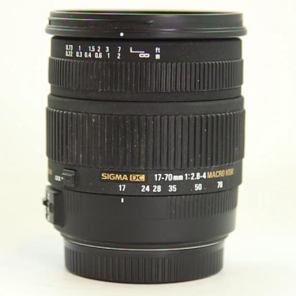 Used Sigma 17-70mm f/2.8-4.5 DC MACRO HSM OS - Canon EF