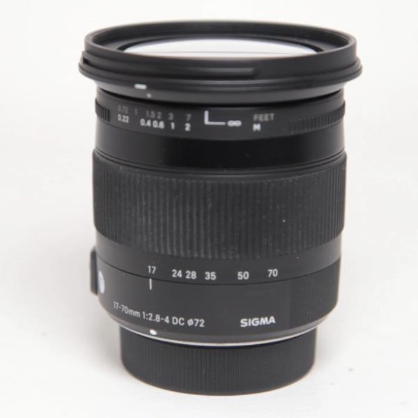 Used Sigma 17-70mm F2.8-4 DC Macro OS HSM Nikon Fit