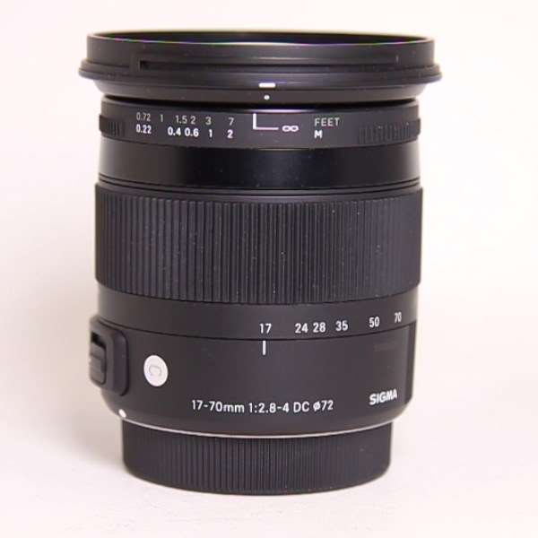 Used Sigma 17-70mm f/2.8-4 DC OS HSM Macro - Sigma Fit