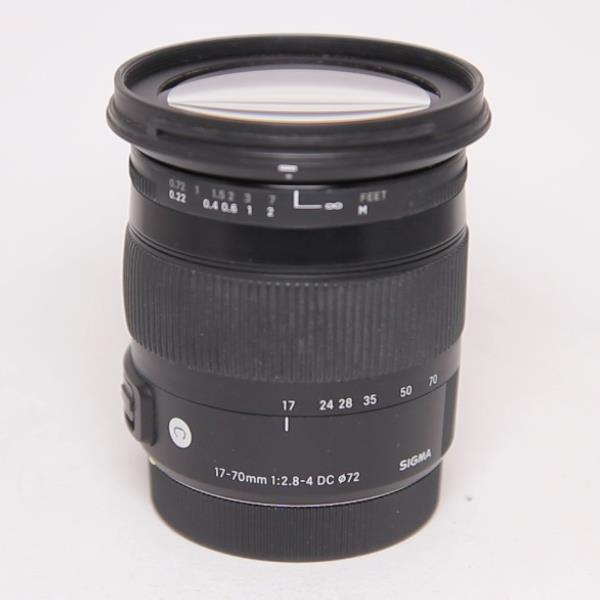 Used Sigma 17-70mm f/2.8-4 DC Macro OS HSM Contemporary Lens Canon EF