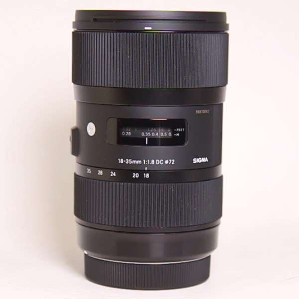 Used Sigma 18-35mm f/1.8 DC HSM Art Lens Canon EF