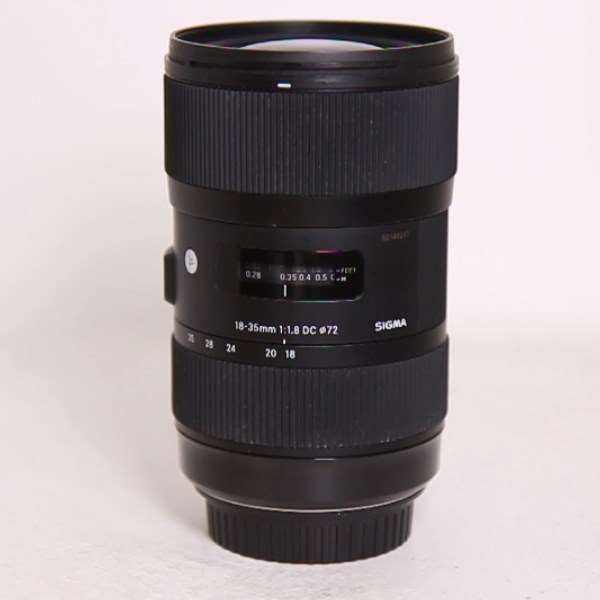 Used Sigma 18-35mm f/1.8 DC HSM Art Lens Canon EF