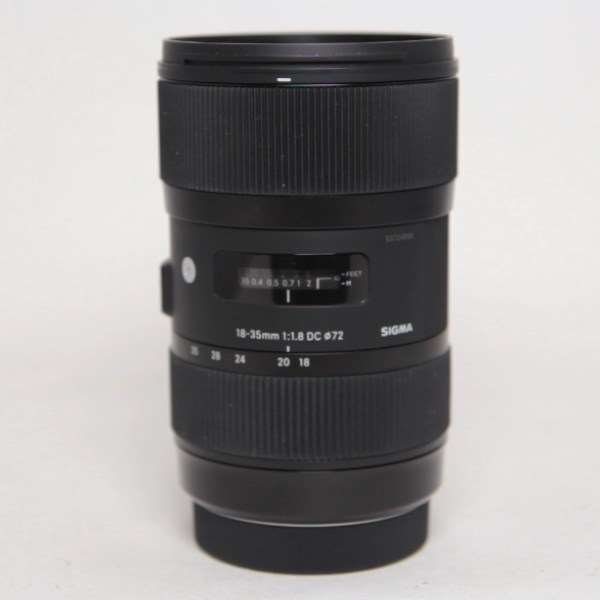 Used Sigma 18-35mm f/1.8 DC HSM Art Lens Canon EF