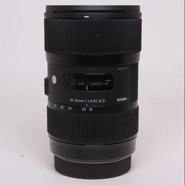 Used Sigma 18-35mm f/1.8 DC HSM Art Lens Canon EF