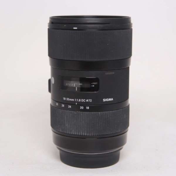 Used Sigma 18-35mm f/1.8 DC HSM Art Lens Canon EF