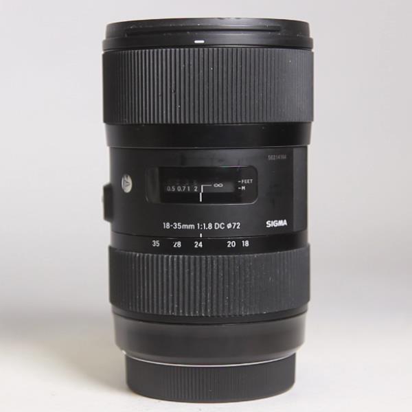 Used Sigma 18-35mm f/1.8 DC HSM Art Lens Canon EF