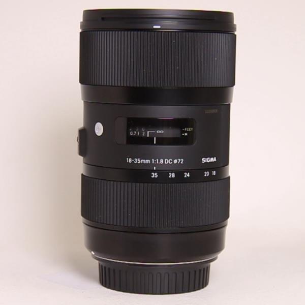 Used Sigma 18-35mm f/1.8 DC HSM Art Lens Canon EF