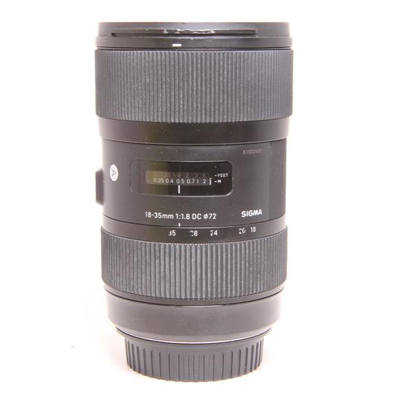 Used Sigma 18-35mm f/1.8 DC HSM Art Lens Canon EF