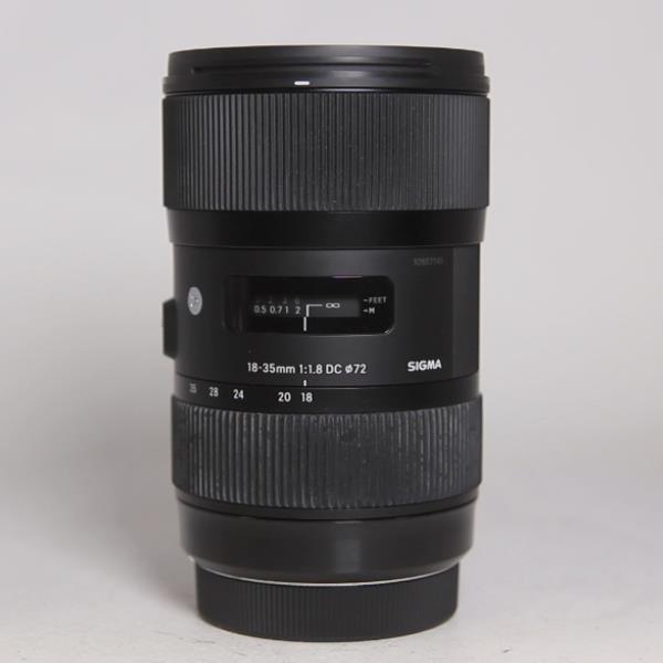 Used Sigma 18-35mm f/1.8 DC HSM Art Lens Canon EF