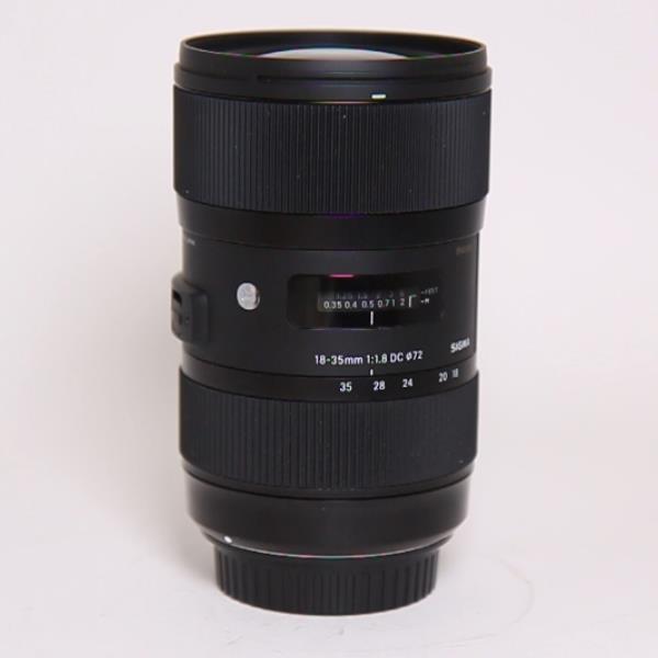 Used Sigma 18-35mm f/1.8 DC HSM Art Lens Canon EF