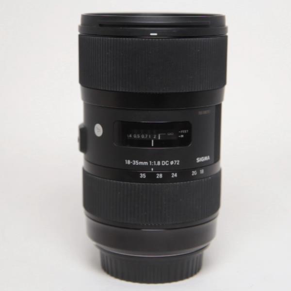Used Sigma 18-35mm f/1.8 DC HSM Art Lens Canon EF