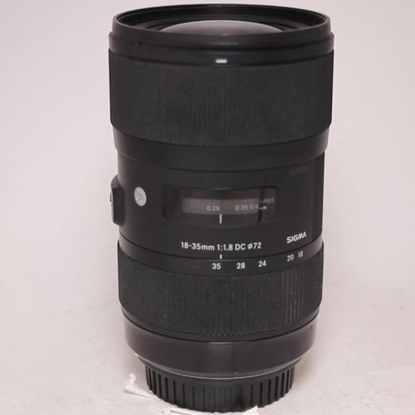 Used Sigma 18-35mm f/1.8 DC HSM Art Lens Canon EF