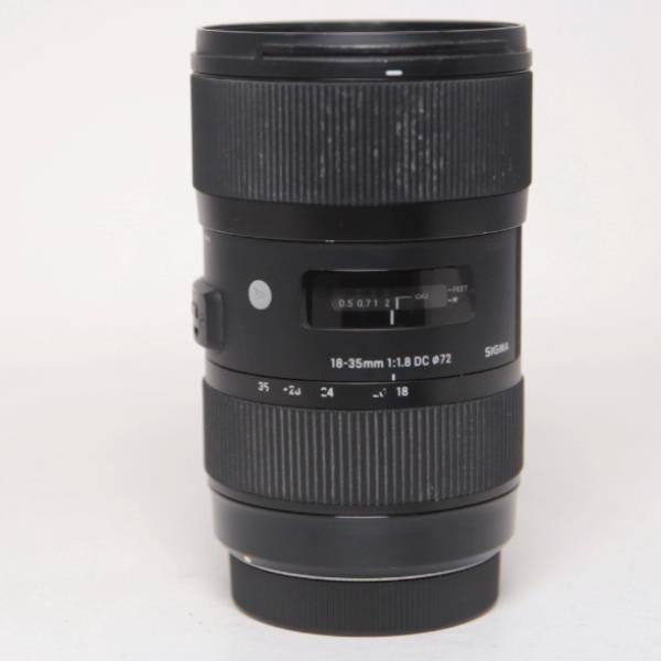 Used Sigma 18-35mm f/1.8 DC HSM Art Lens Canon EF