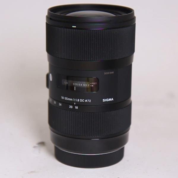 Used Sigma 18-35mm f/1.8 DC HSM Art Lens Canon EF