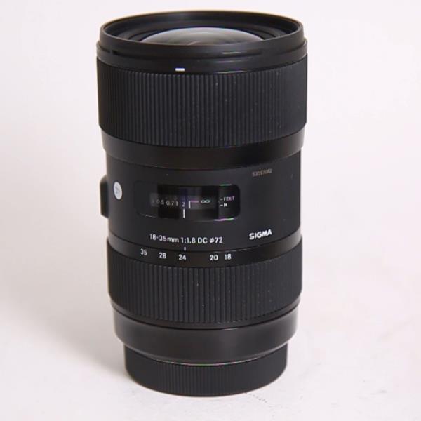 Used Sigma 18-35mm f/1.8 DC HSM Art Lens Canon EF
