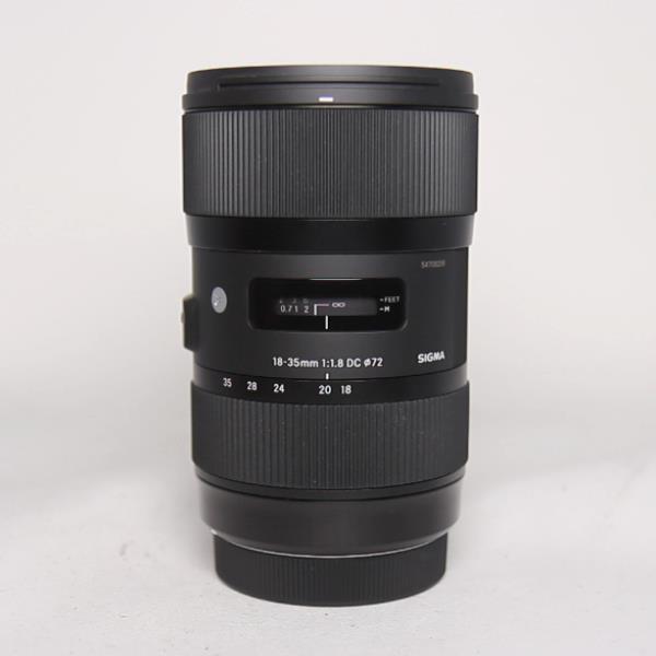 Used Sigma 18-35mm f/1.8 DC HSM Art Lens Canon EF