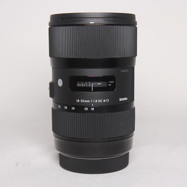 Used Sigma 18-35mm f/1.8 DC HSM Art Lens Canon EF